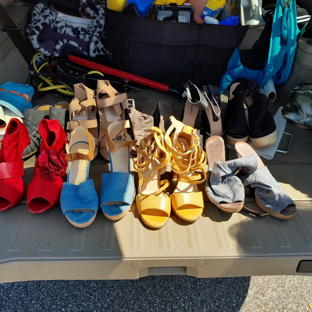 Shoes, shoes, shoes...purging